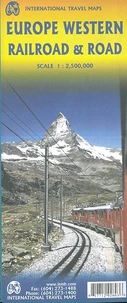 Europe western railroad & road
