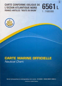 L'Océan Atlantique Nord France-Antilles "Route du Rhum"