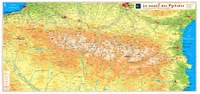Le massif des Pyrénées et les chemins vers St-Jacques de Compostelle