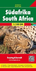  Freytag & Berndt - Afrique du Sud - 1/1 500 000.