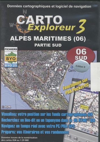  Bayo - Alpes Maritimes (06) Sud - CD-ROM.