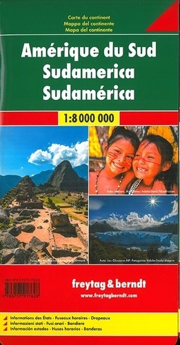 Amérique du Sud. 1/8 000 000