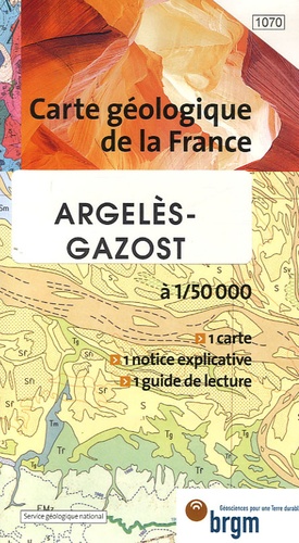  Service Géologique National - Argelès-Gazost - 1/50 000.