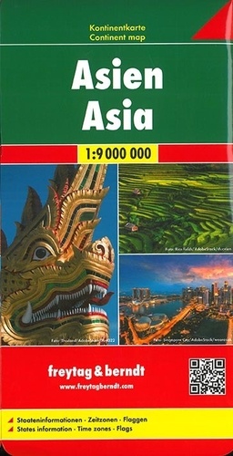 Asie. 1/9 000 000