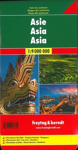 Asie. 1/9 000 000