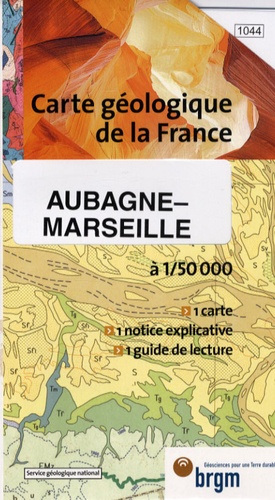  BRGM - Aubagne-Marseille - 1/50 000.