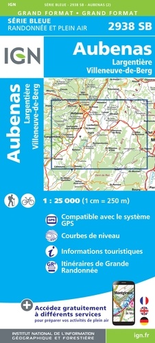 Aubenas, Largentière, Villeneuve-de-Berg