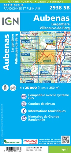 Aubenas, Largentière, Villeneuve-de-Berg