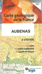  BRGM - Aubenas - 1/50 000.