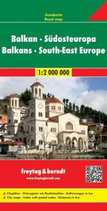  Freytag & Berndt - Balkans - Europe du Sud-Est - 1/2 000 000.