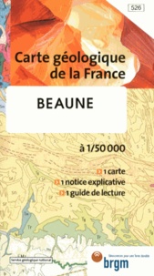  BRGM - Beaune - 1/50 000.