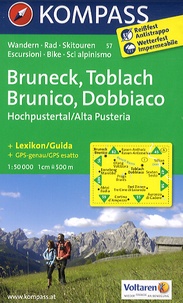  Kompass - Bruneck, Toblach - 1/50 000.