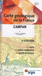 Y Ternet et P Barrère - Campan - 1/50 000.