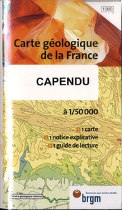  BRGM - Capendu - 1/50 000.