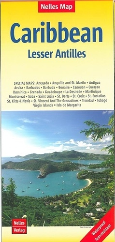 Caraïbes, petites Antilles. 1/2 500 000