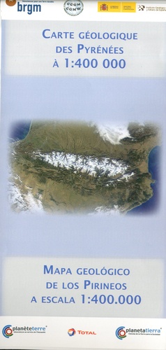  BRGM - Carte géologique des Pyrénées - 1/400000.