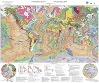 Philippe Bouysse - Carte géologique du monde - 1/35 000 000.