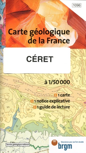  BRGM - Céret - 1/50 000.