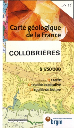  BRGM - Collobrières - 1/50 000.