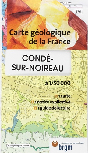 Condé-sur-Noireau. 1/50 000