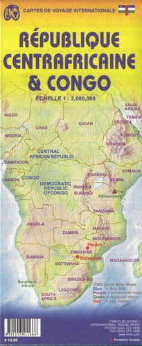  ITMB - Congo & Central African Republic - 1/2 000 000.