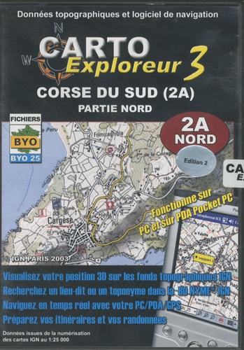  Bayo - Corse du Sud (2A) Nord - CD-ROM.