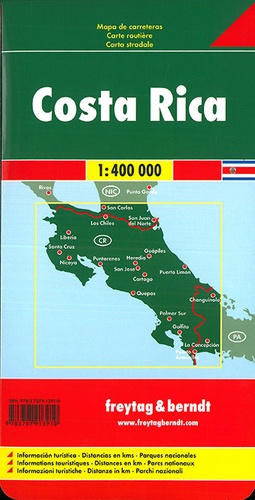 Costa Rica. 1/400 000