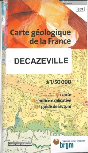  BRGM - Decazeville - 1/50 000.
