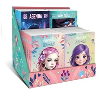 Display 20 agendas scolaires 2026-2027 (4 modeles / 5 ex)