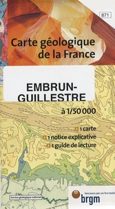  BRGM - Embrun-Guillestre - 1/50 000.