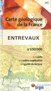  BRGM - Entrevaux - 1/50 000.