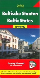  Freytag & Berndt - Etats Baltes - 1/400 000.