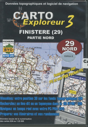 Bayo - Finistère (29) Nord - CD-ROM.