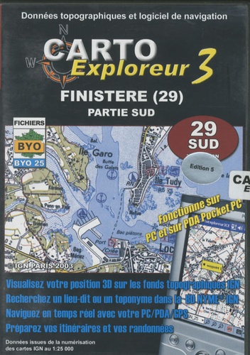  Bayo - Finistère (29) Sud - CD-ROM.