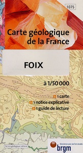  Bureau recherches géologiques - Foix - 1/50 000.