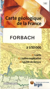  BRGM - Forbach - 1/50 000.