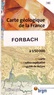  BRGM - Forbach - 1/50 000.