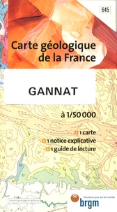  BRGM - Gannat - 1/50 000.