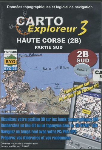  Bayo - Haute Corse (2B) Sud - CD-ROM.