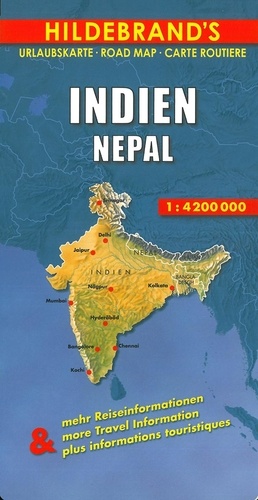 India : Inde Népal. 1/4 200 000