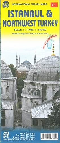 Istanbul and Northwest Turkey. 1/11 000 ; 1/550 000