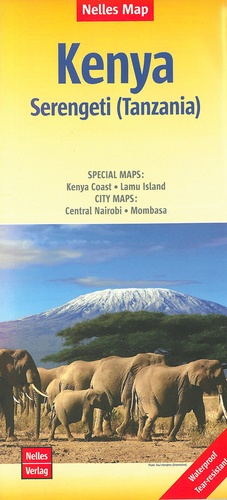 Kenya. Serengeti (Tanzania) 1/1 100 000  Edition 2020