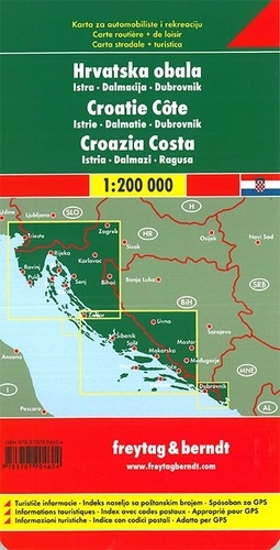 Kroatien Küste. Istrien, Dalmatien, Dubrovnik