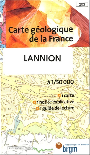 Jean Chantraine et E Houlgatte - Lannion - 1/50 000.
