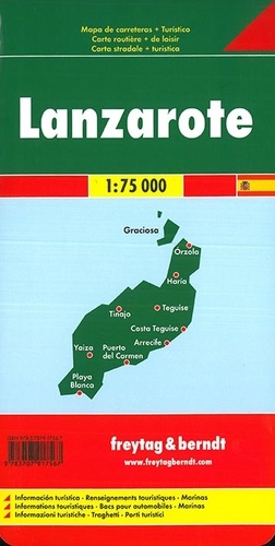Lanzarote. 1/75 000