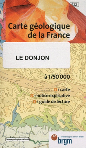  BRGM - Le Donjon - 1/50 000.