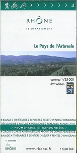  Département du Rhône - Le Pays de l'Arbresle - 1/25 000, promenades et randonnées.