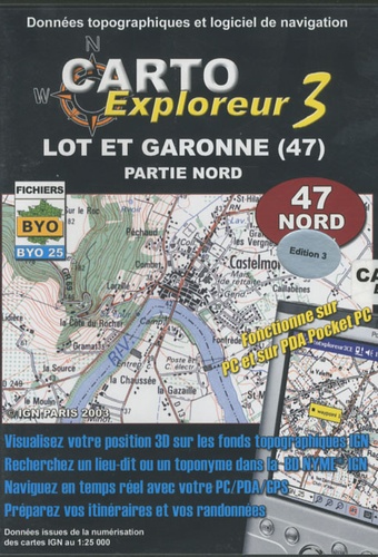  Bayo - Lot et Garonne (47) Nord - CD-ROM.