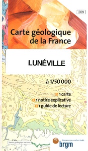 BRGM - Lunéville - 1/50 000.