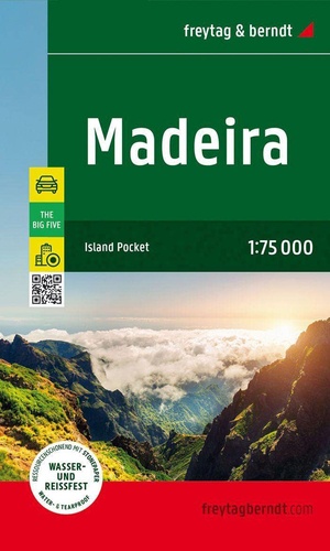  Freytag & Berndt - Madere - Madeira - 1/75 000.